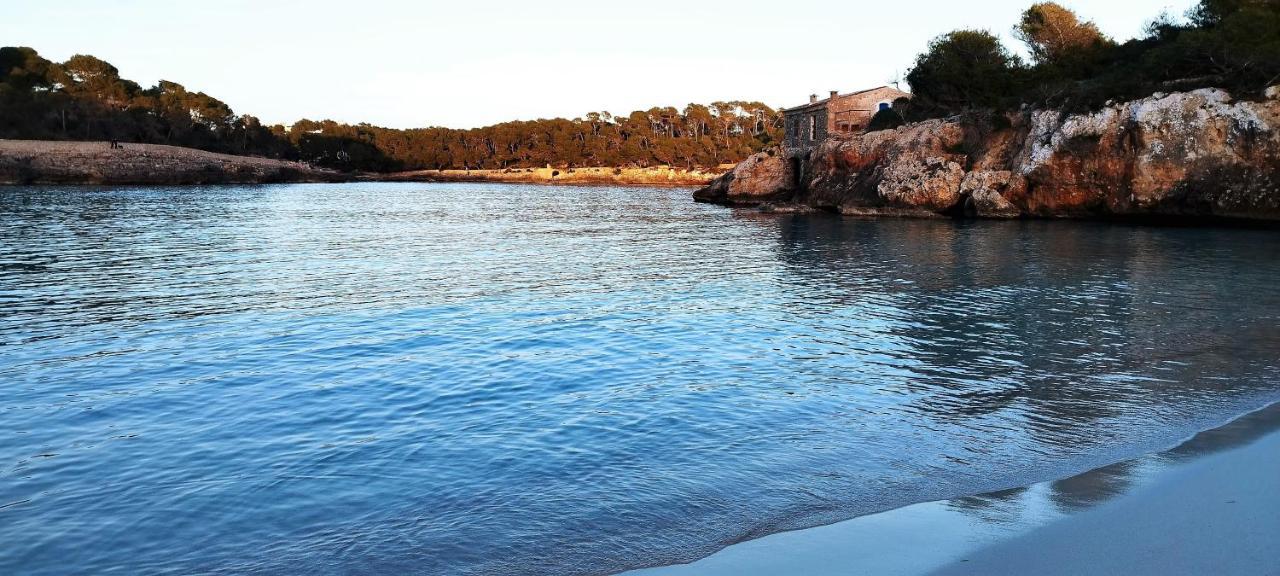 Villa Sanchez In Strandnahe Mit Pool, Jacuzzi, Klima, Wifi, Gas Bbq Santanyí Esterno foto